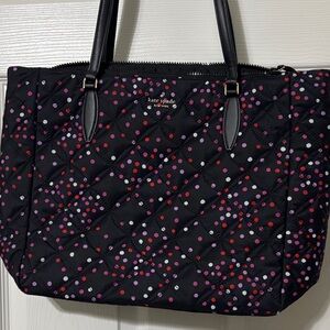 Kate Spade New York Jae Quilted Festive Confetti Large Tote